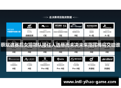 蔡斌退赛后女排领队接任人选悬而未决未来指挥棒将交给谁