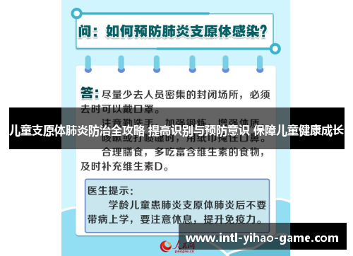 儿童支原体肺炎防治全攻略 提高识别与预防意识 保障儿童健康成长